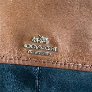 Coach two tone riding boots